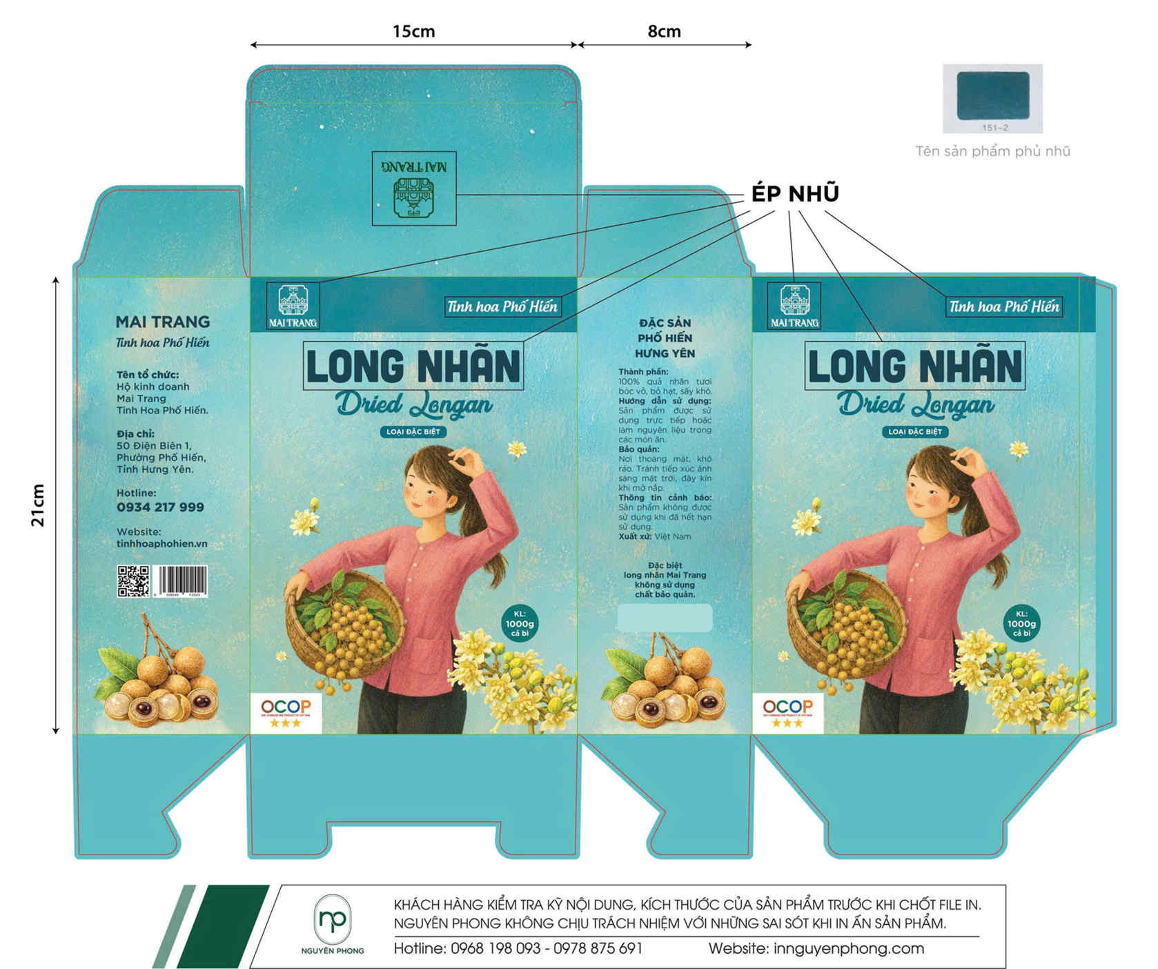 Thiết kế hộp giấy chuẩn quy cách 